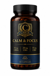 Calm Focus bottle concept artwork