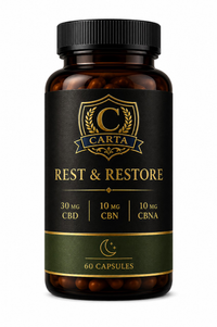 Rest Restore bottle concept artwork