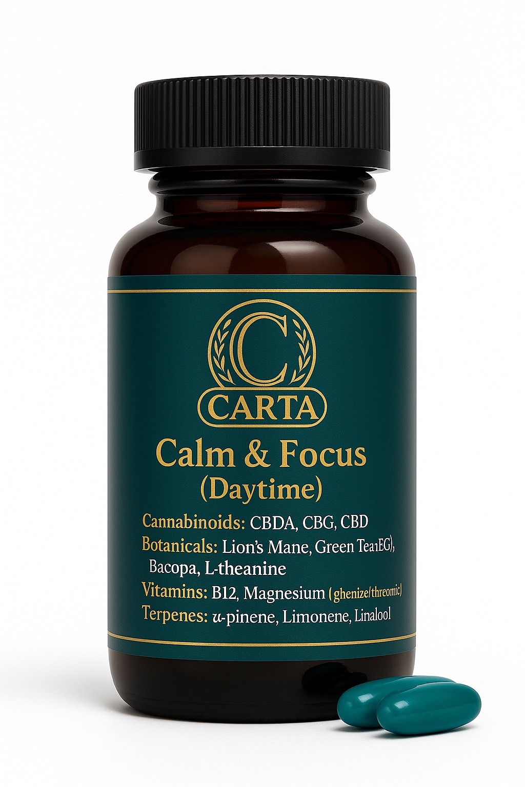 CARTA Calm & Focus capsules