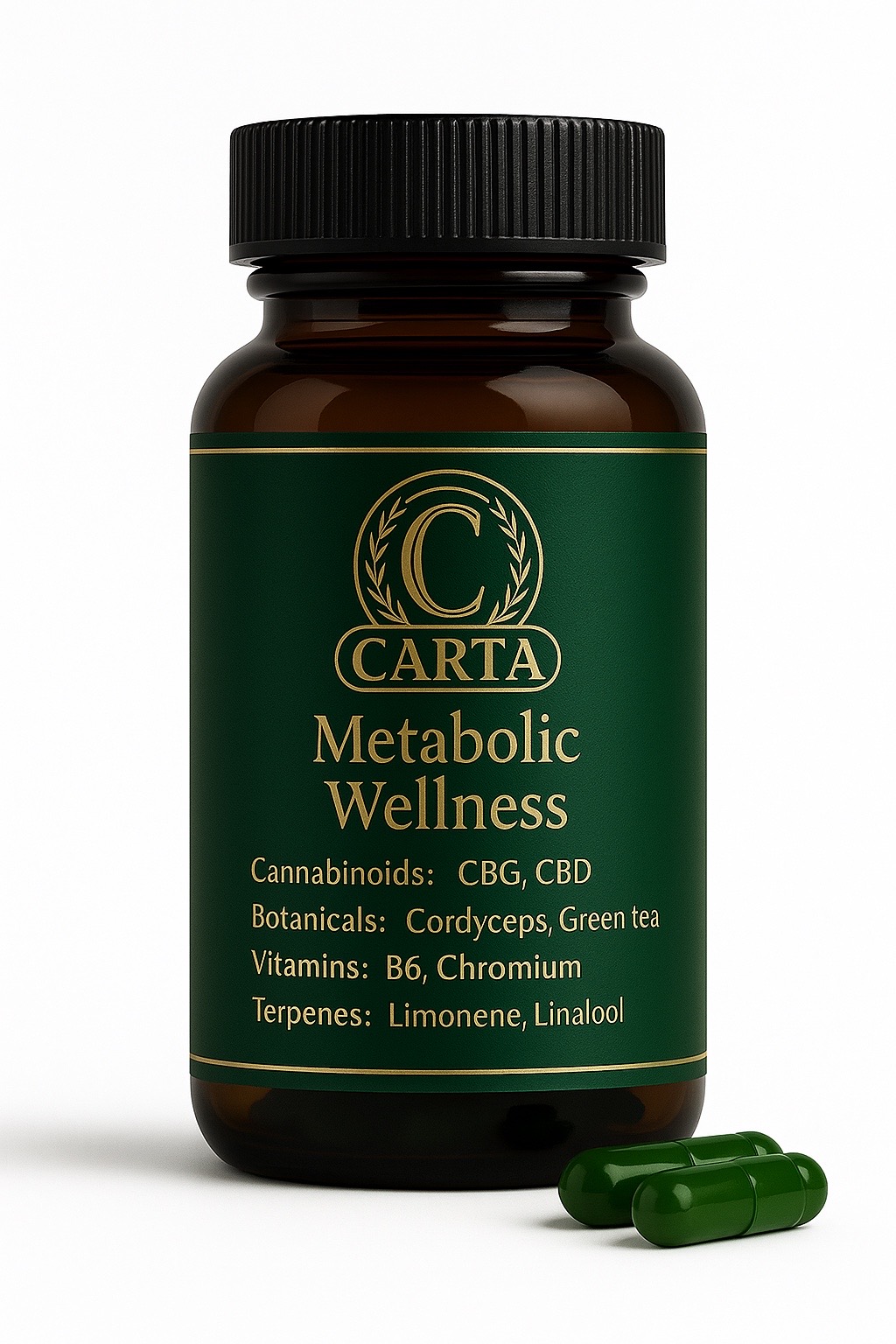 CARTA Metabolic Wellness capsules